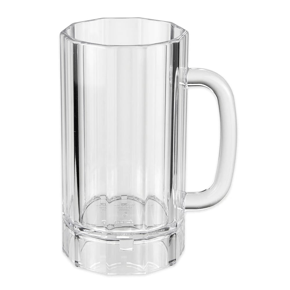 GET 20 oz Beer Mug, Polycarbonate, Clear (00087-PC-CL)