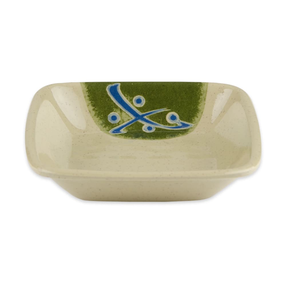 GET 4" Square Side Dish w/ 4 oz Capacity, Melamine (035-TD)