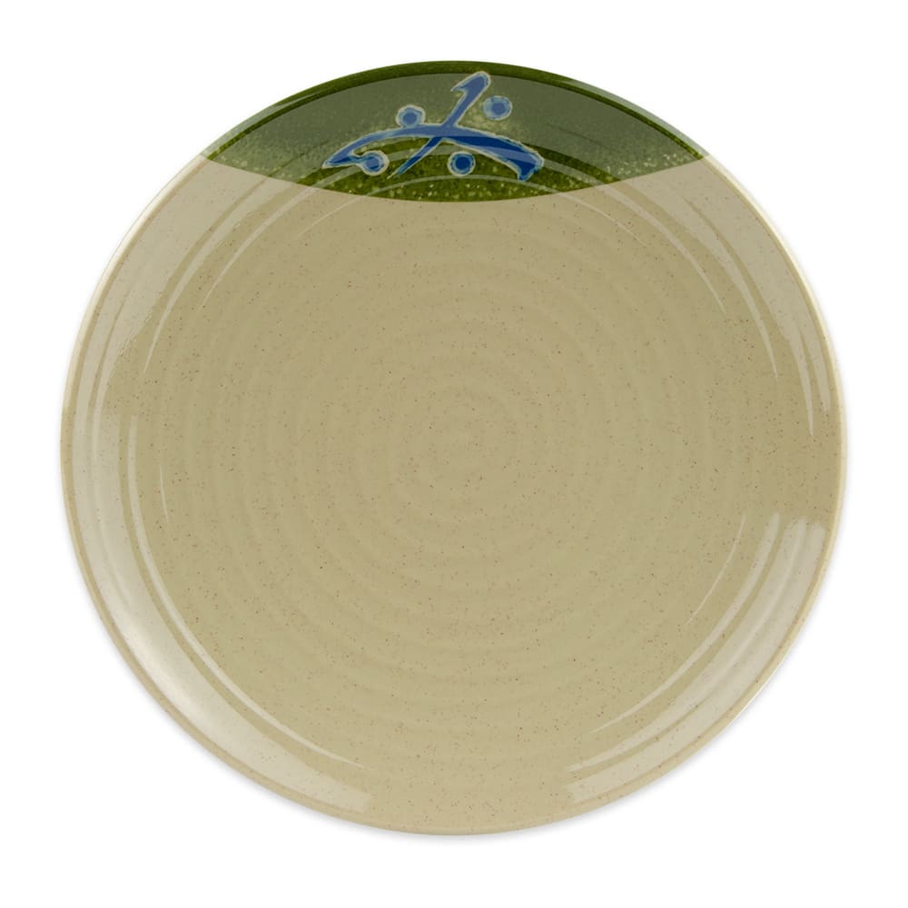 GET 10 1/2" Round Plate, Melamine (207-10-TD)