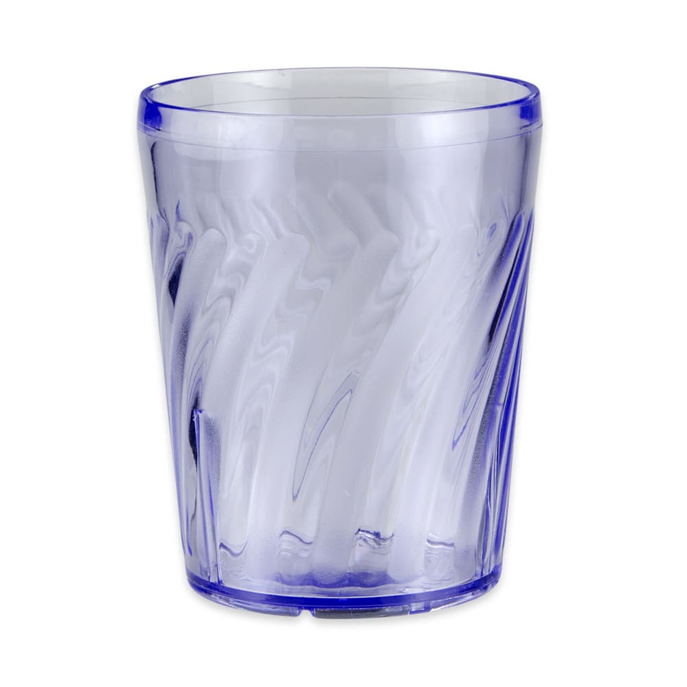 GET 12 oz Blue Textured Plastic Hi Ball Tumbler (2211-1-BL)