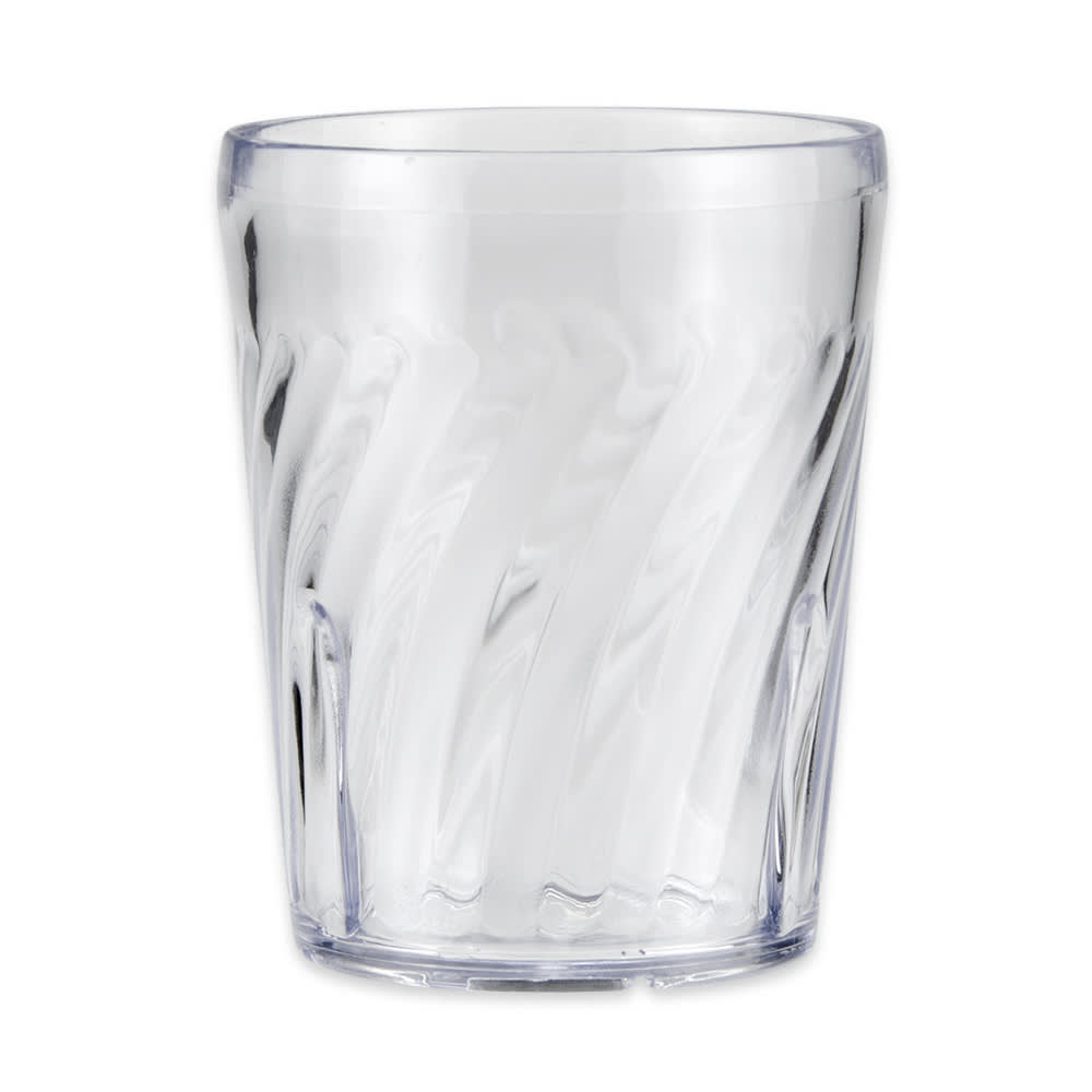 GET 12 oz Clear Textured Plastic Hi Ball Tumbler (2211-1-CL)