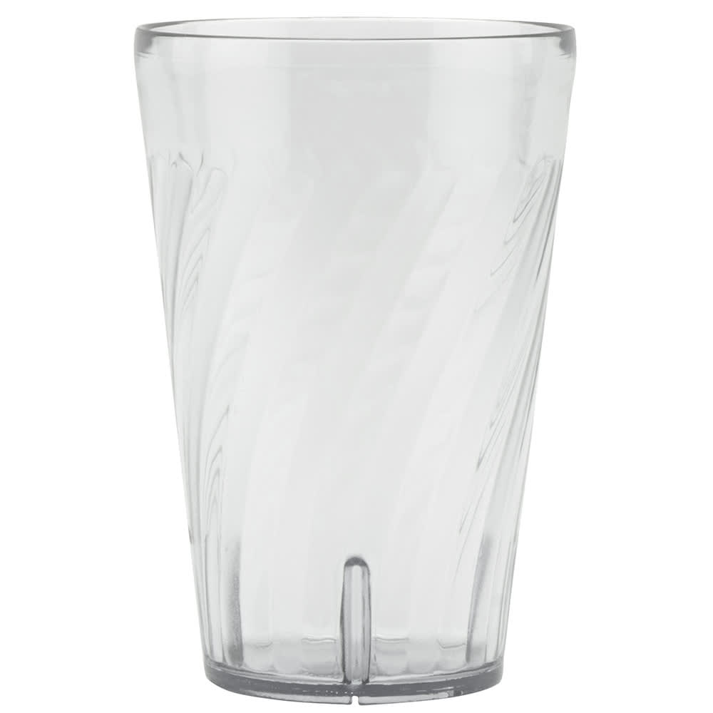 GET 24 oz Clear Textured Plastic Tumbler (2224-1-CL)