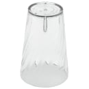 GET 24 oz Clear Textured Plastic Tumbler (2224-1-CL) thumbnail 2