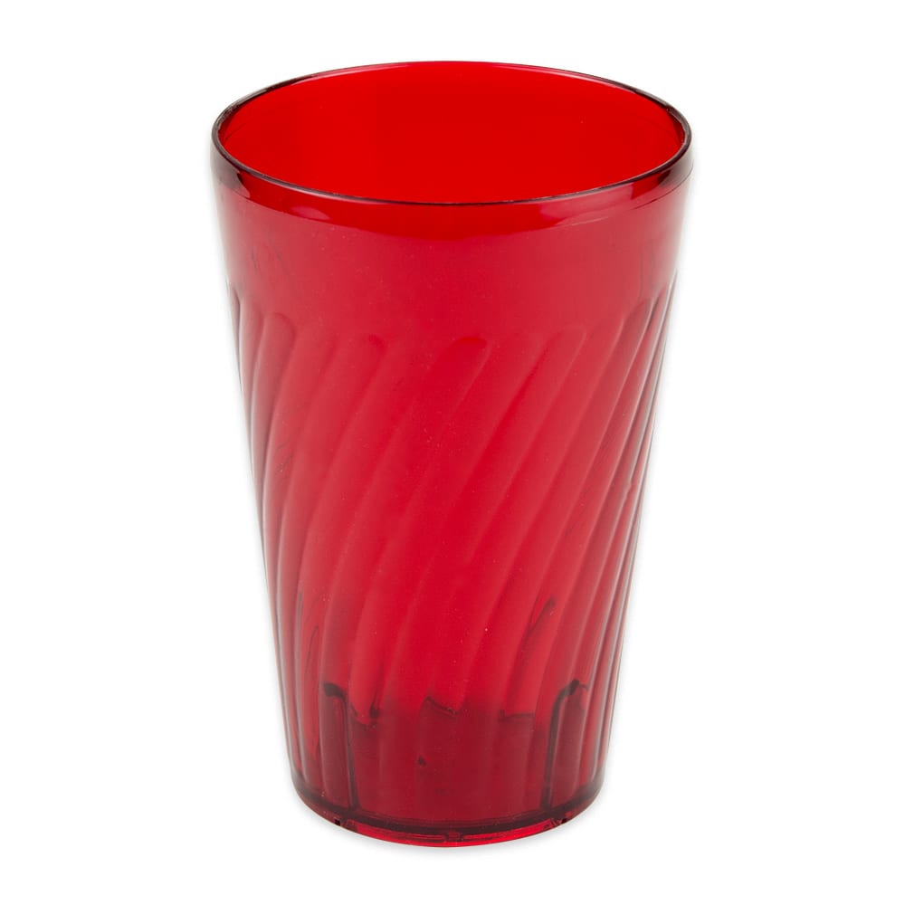 GET 24 oz Red Textured Plastic Tumbler (2224-1-R)