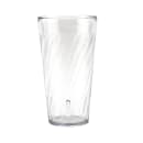 GET 32 oz Clear Textured Plastic Tumbler (2232-1-CL) thumbnail 6