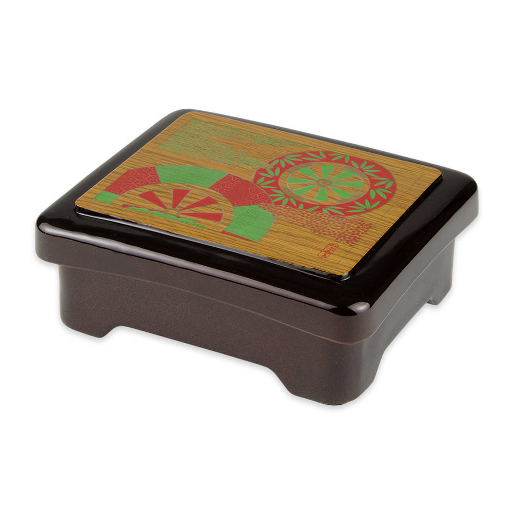 GET Fuji Don Jyu Box w/ Cover, 6 1/2" x 5 1/2" x 2 1/2" (230-1-F)