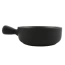 GET 2 oz Round Melamine Bowl w/ Handle, Black (30898-BK) thumbnail 2