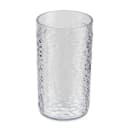GET 16 oz Clear Hammered Plastic Tumbler (3316-CL) thumbnail 2