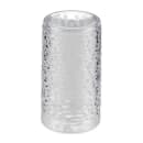 GET 16 oz Clear Hammered Plastic Tumbler (3316-CL) thumbnail 3