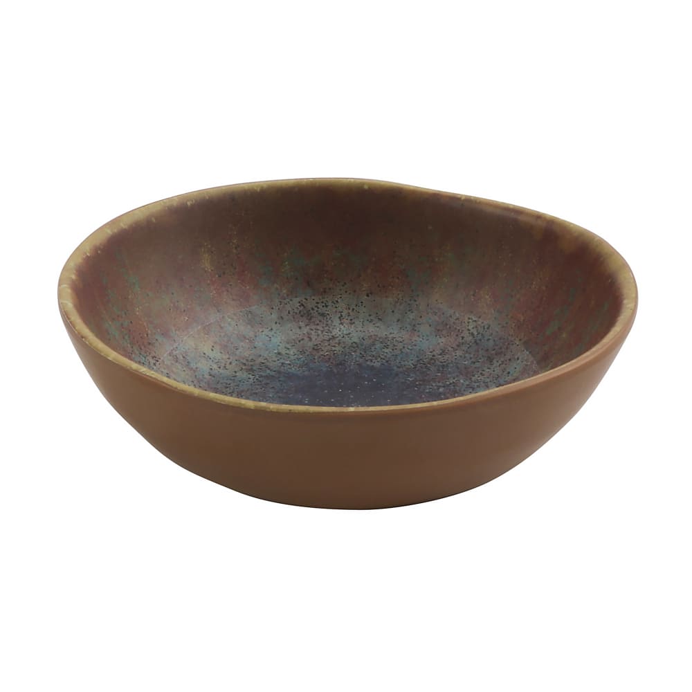 GET 8 oz Round Melamine Bowl, Clay Azul Iris (38769-CAI)