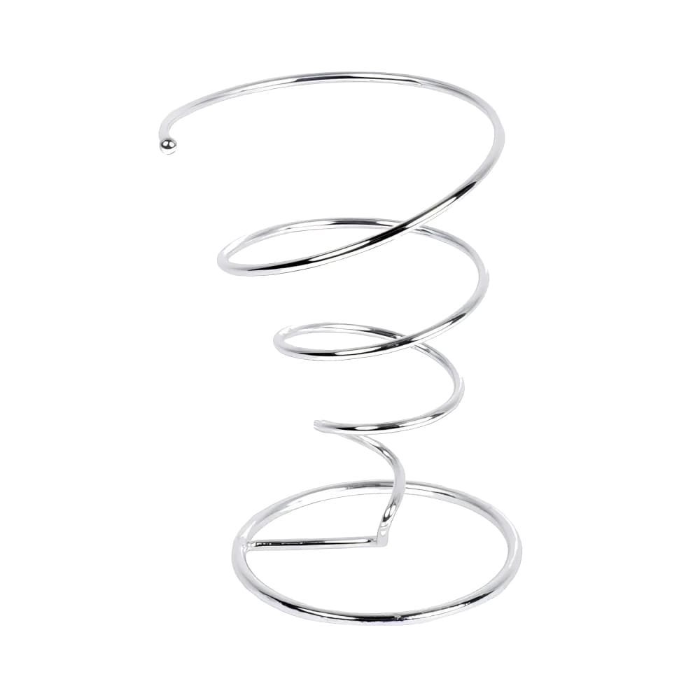 GET 4" Round Wire Fry Cone Basket - 6"H, Chrome (4-18180-S)