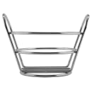 GET 5 3/8" Round Wire Bucket Basket, Stainless Steel (4-22780) thumbnail 2