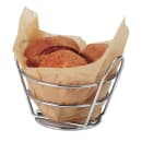 GET 5 3/8" Round Wire Bucket Basket, Stainless Steel (4-22780) thumbnail 6