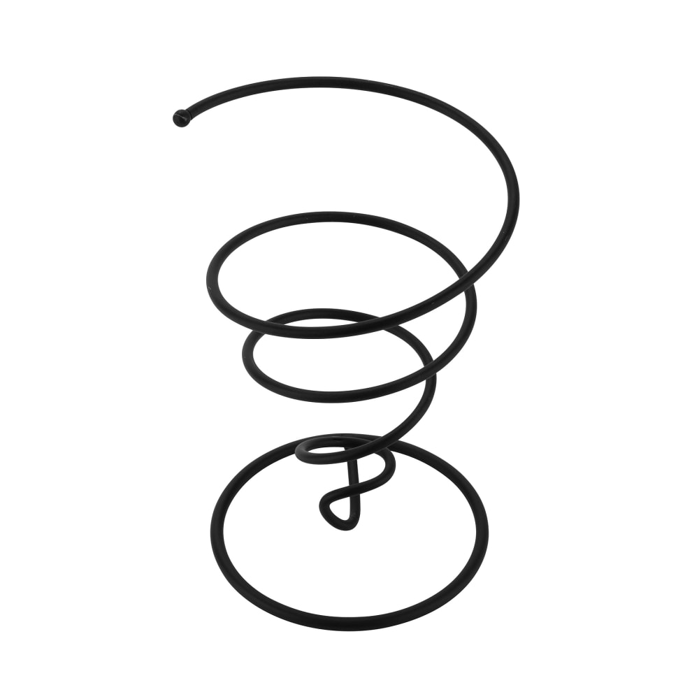 GET 4" Round Wire Fry Cone Basket - 6"H, Iron, Black (4-318180)