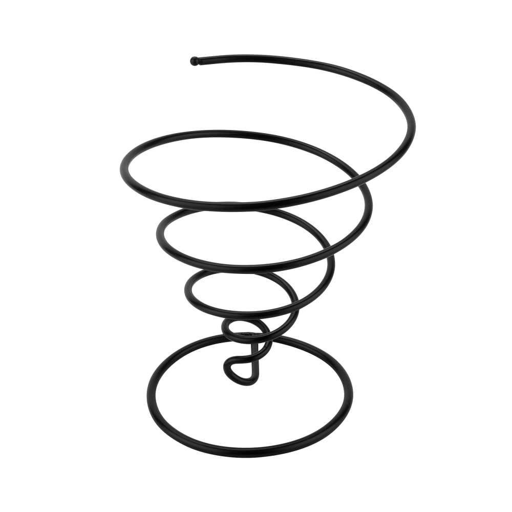 GET 7" Round Wire Fry Cone Basket - 7"H, Iron, Black (4-32800)