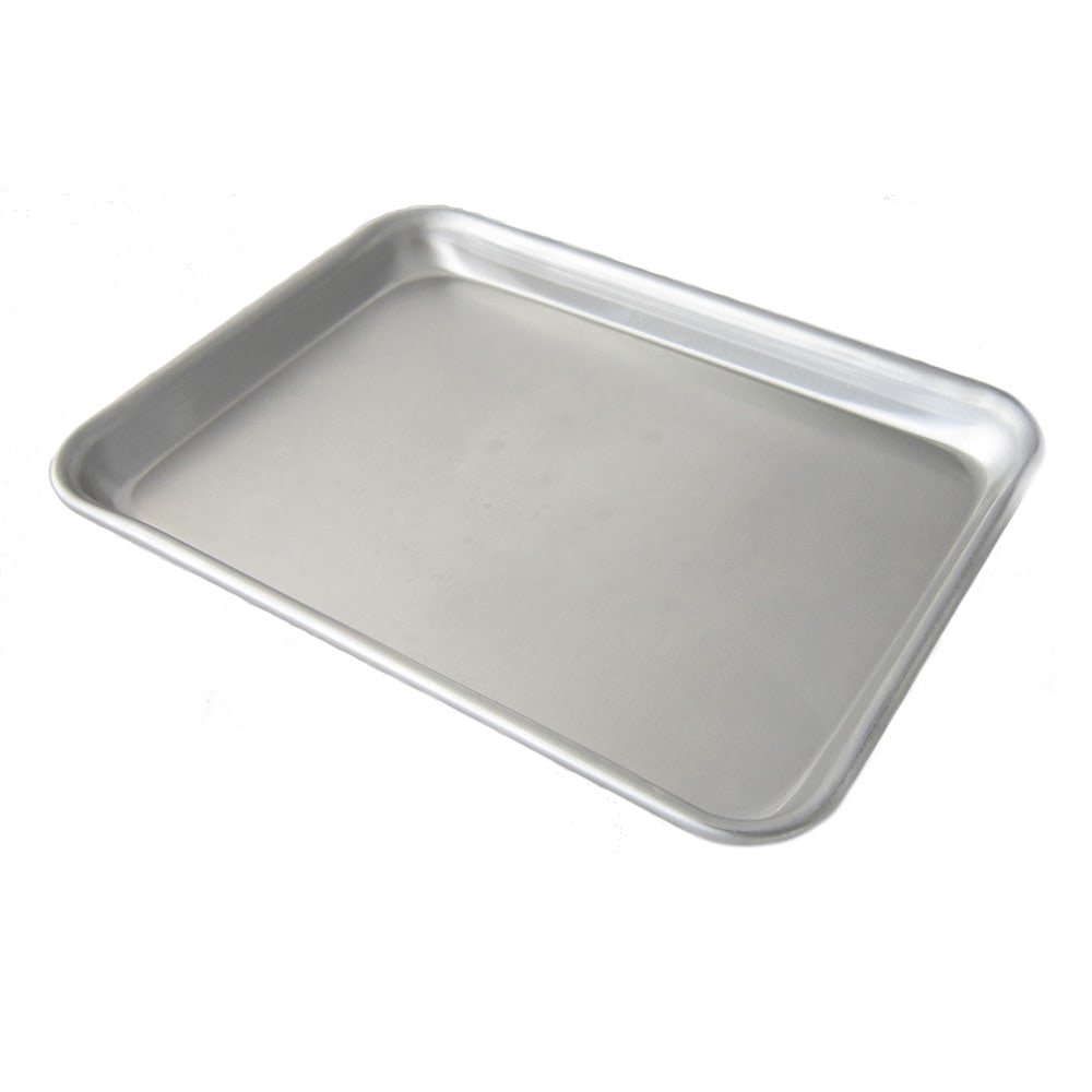 GET Rectangular Serving Tray - 13" x 9", Aluminum (4-77800)