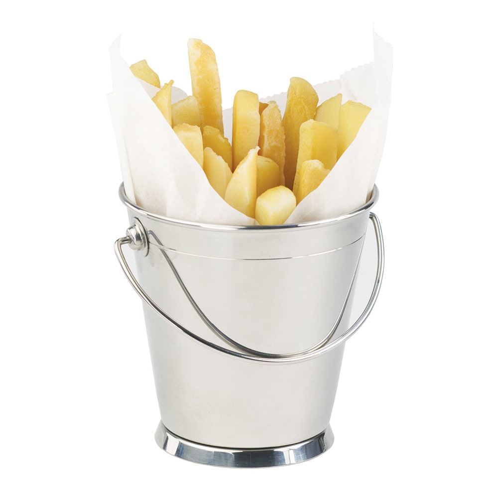 GET 21 oz Serving Pail w/ Handle, Stainless Steel (4-80818)