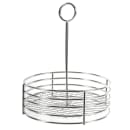 GET Round Condiment Caddy - Stainless Steel (4-81850) thumbnail 2