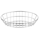 GET Oval Wire Basket - 9 3/4" x 6 1/4", Stainless Steel (4-82144) thumbnail 3