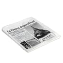 GET 5 1/2" Square Basket Liner Paper Bags - French Newsprint, White (4-T1050) thumbnail 4
