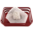 GET 5 1/2" Square Basket Liner Paper Bags - French Newsprint, White (4-T1050) thumbnail 7