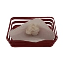 GET 7" Square Double Open Basket Liner - Paper, White (4-T2000) thumbnail 5