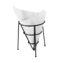 GET 7" Square Double Open Basket Liner - Paper, White (4-T2000) thumbnail 6