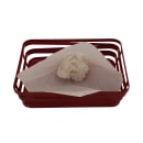 GET 7" Square Double Open Basket Liner - Paper, White (4-T2000) thumbnail 8