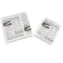 GET Basket Liner Paper Bags - 5 1/2" x 5 1/2", Village Post Newsprint, White (4-T3020) thumbnail 5