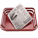 GET Basket Liner Paper Bags - 5 1/2" x 5 1/2", Village Post Newsprint, White (4-T3020) thumbnail 6