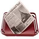 GET 7" Square Basket Liner Paper Bags - French Newsprint, White (4-T3050) thumbnail 6