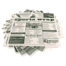 GET 12" Square Basket Liner Paper - Sports Newsprint, White (4-TG1080) thumbnail 2