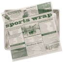 GET 12" Square Basket Liner Paper - Sports Newsprint, White (4-TG1080) thumbnail 3