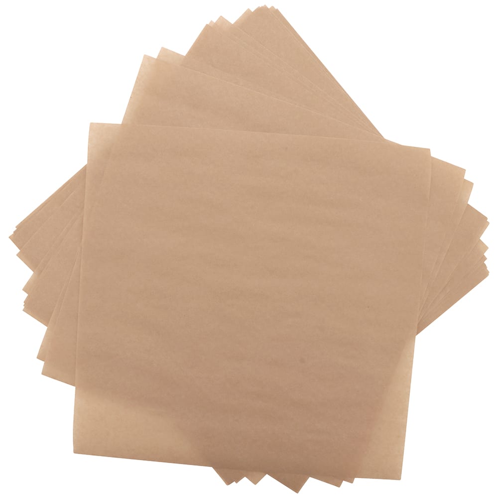 GET 12" Square Basket Liner Paper, Brown (4-TS4010)