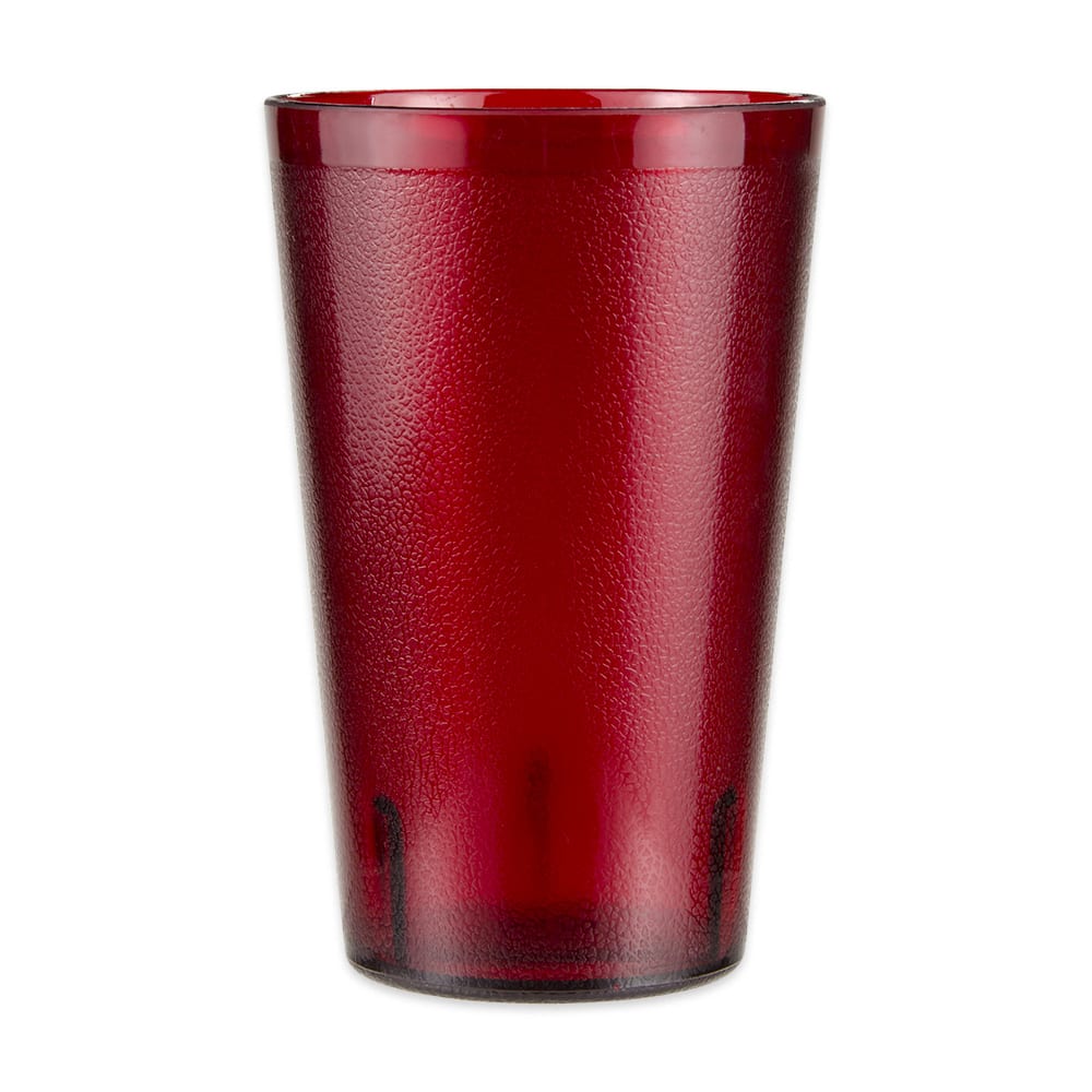 GET 32 oz Red Textured Plastic Tumbler (5032-1-R)