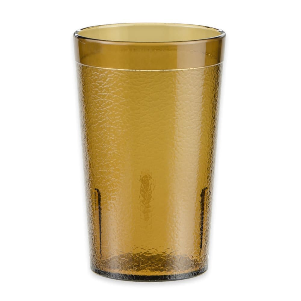GET 5 oz Amber Textured Plastic Tumbler (6605-1-A)