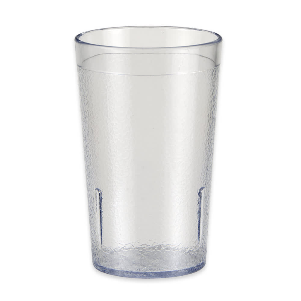 GET 5 oz Clear Textured Plastic Tumbler (6605-1-CL)