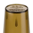 GET 8 oz Amber Textured Plastic Tumbler (6608-1-A) thumbnail 5