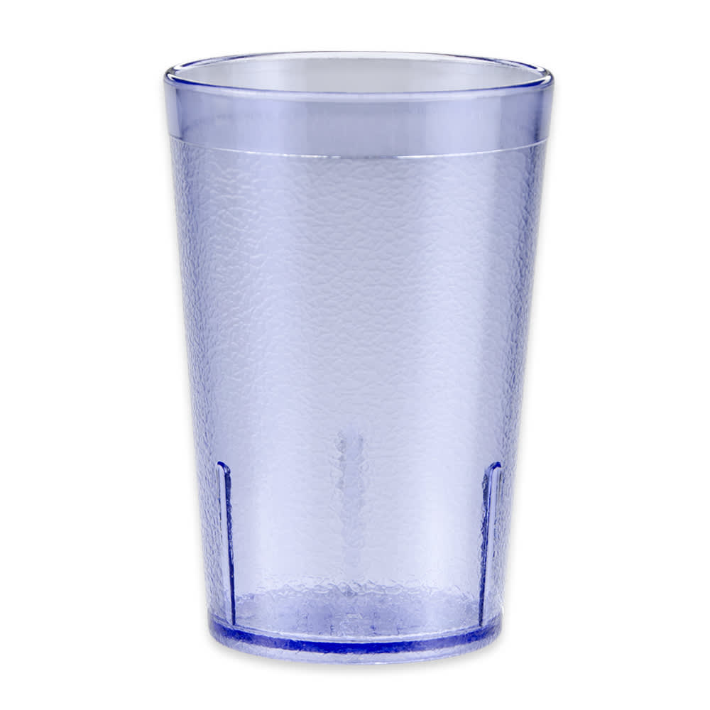 GET 8 oz Blue Textured Plastic Tumbler (6608-1-BL)