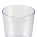 GET 10 oz Clear Textured Plastic Juice Tumbler (6610-1-6-CL) thumbnail 4