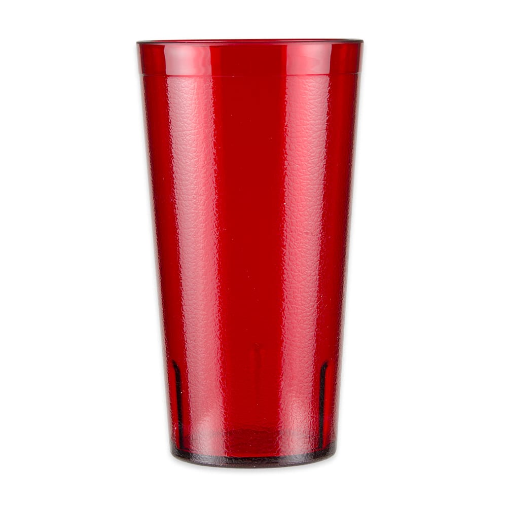 GET 32 oz Red Textured Plastic Tumbler (6632-1-R)