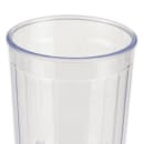 GET 10 oz Clear Textured Plastic Tumbler (8810-1-CL) thumbnail 4