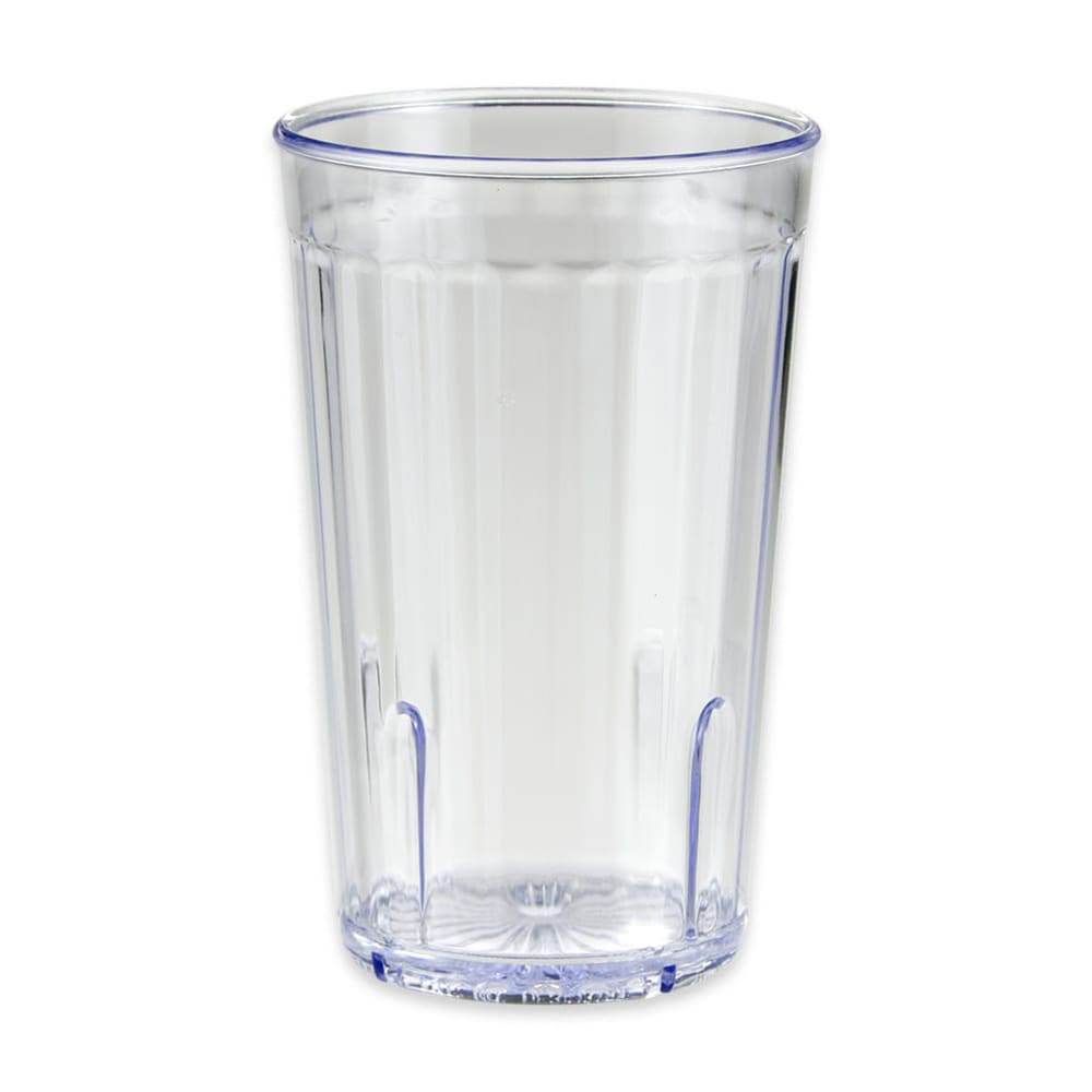 GET 12 oz Clear Textured Plastic Tumbler (8812-1-CL)
