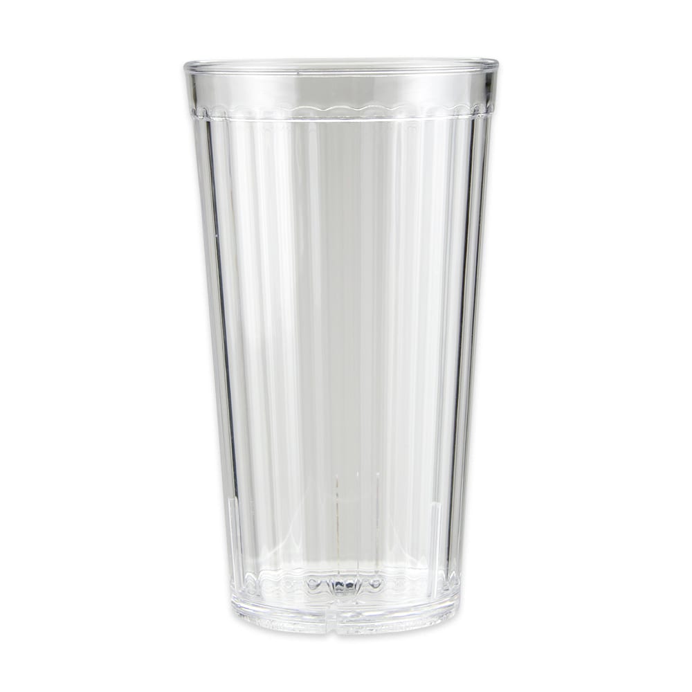 GET 22 oz Clear Textured Plastic Tumbler (8823-CL)