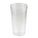 GET 22 oz Clear Textured Plastic Tumbler (8823-CL) thumbnail 2