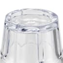 GET 9 oz Clear Plastic Rocks Tumbler (9909-1-CL) thumbnail 5