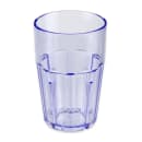 GET 10 oz Blue Plastic Double Rocks Tumbler (9910-1-BL) thumbnail 2