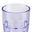 GET 10 oz Blue Plastic Double Rocks Tumbler (9910-1-BL) thumbnail 4