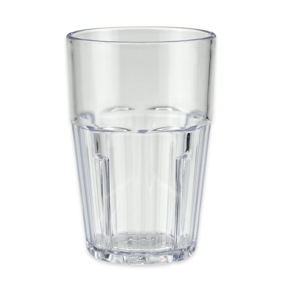GET 10 oz Clear Plastic Double Rocks Tumbler (9910-1-CL)