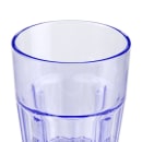 GET 12 oz Blue Plastic Double Rocks Tumbler (9912-1-BL) thumbnail 4